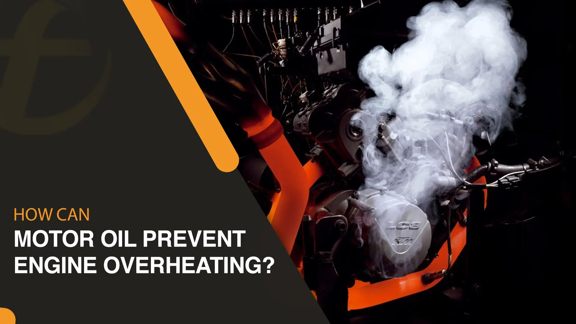 Can motorcycle engine oil help prevent engine overheating