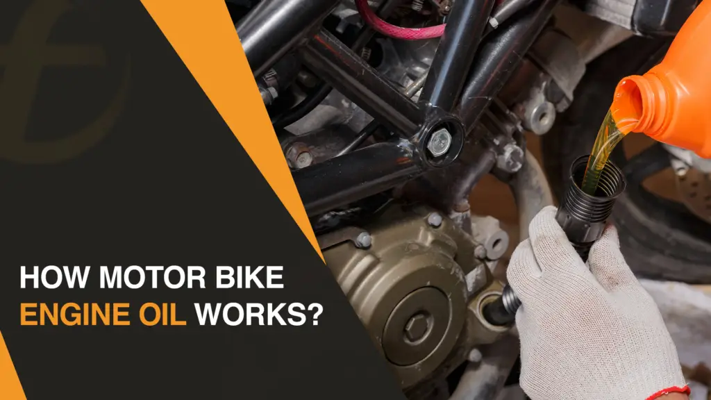 How bike engine oil works