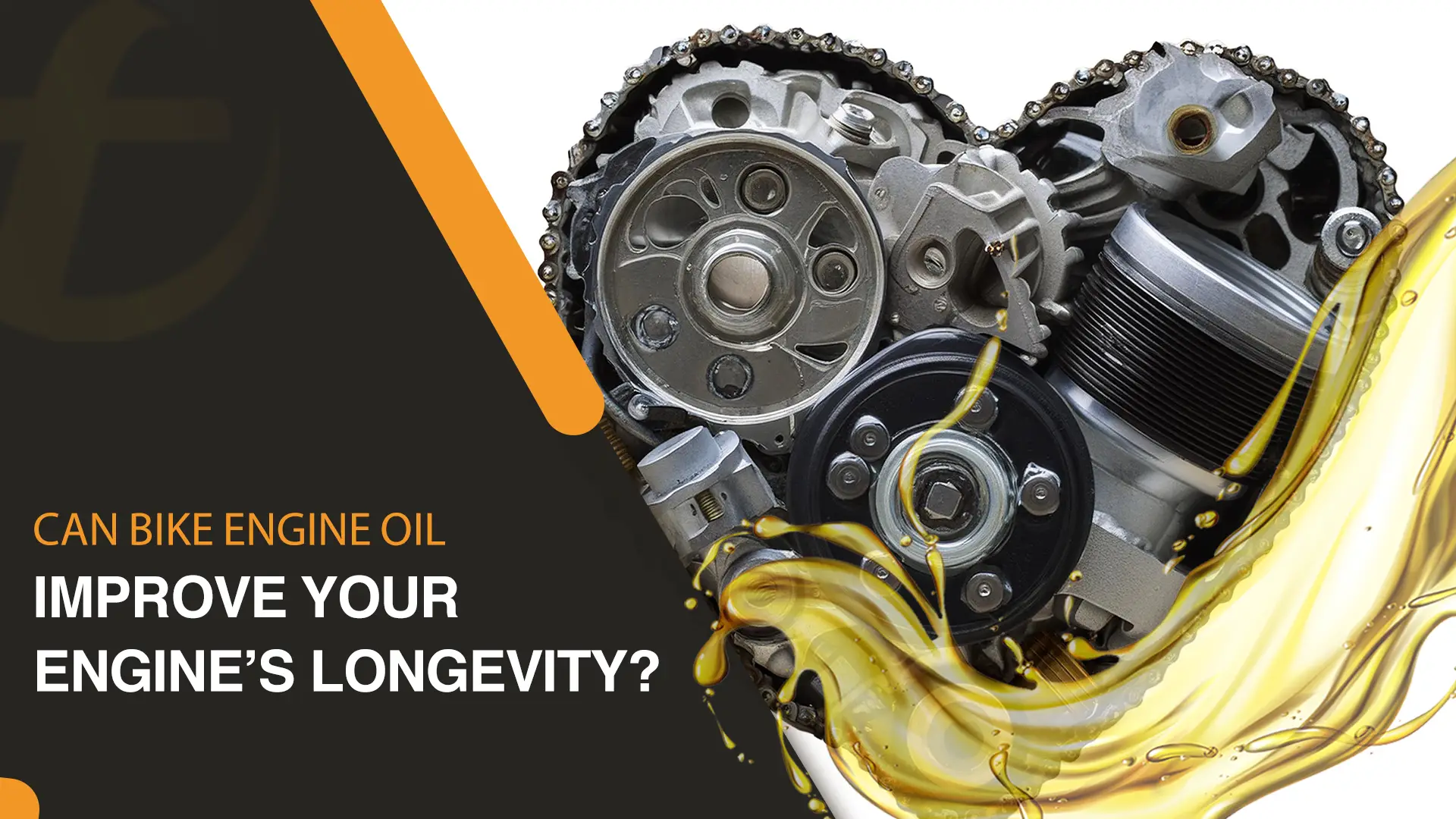 Can engine oil improve bike engine longevity