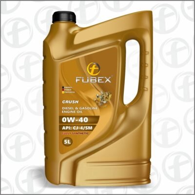 Fubex CRUSH SAE 0W-40 API: CJ-4/SM  Synthetic Diesel Engine Oil