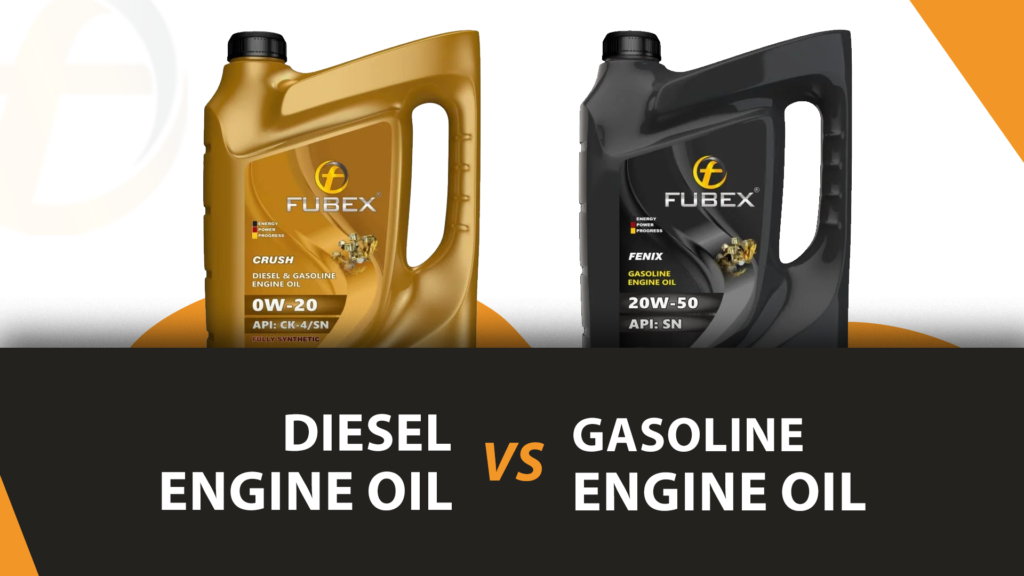 Diesel Engine Oil And Gasoline Engine Oil