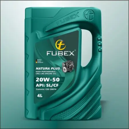 Fubex NATURA PLUS SAE 20W 50 API: SL/CF Mineral CNG/LNG Engine Oil