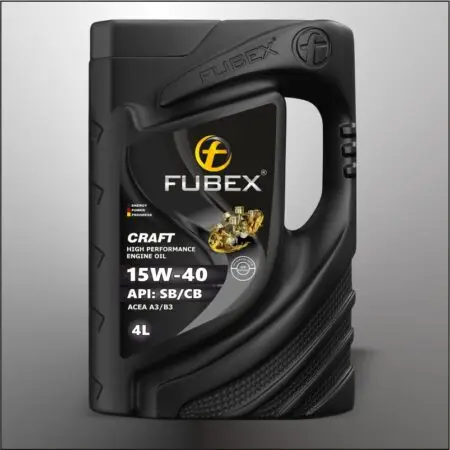 Fubex CRAFT SAE 15W-40 API: SB/CB Mineral Petrol Engine Oil