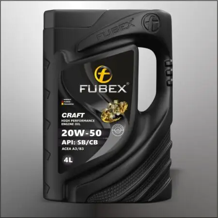 Fubex CRAFT SAE 20W-50 API: SB/CB Mineral Petrol Engine Oil