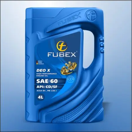 Fubex DEOX SAE 60 API: CD/SF Mineral Diesel Engine Oil