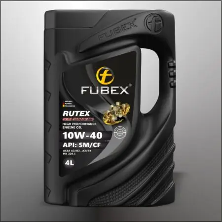 Fubex RUTEX SAE 10W-40 API: SM/CF Semi Syn Petrol Engine Oil