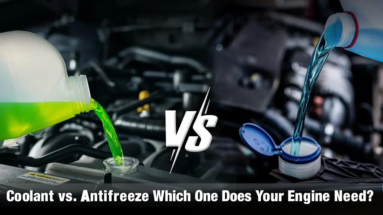Coolant vs Antifreeze
