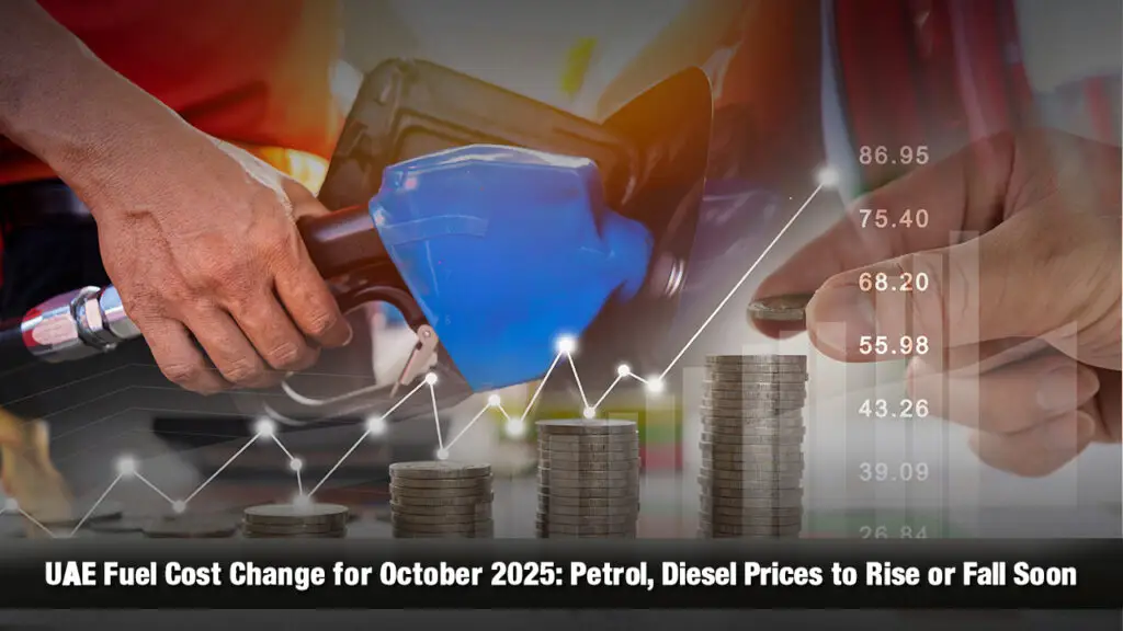 UAE Fuel Cost Change for October 2025