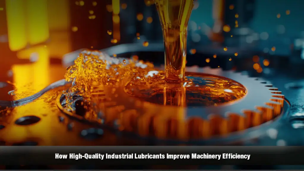 How High-Quality Industrial Lubricants Improve Machinery Efficiency