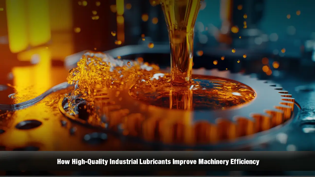 How High-Quality Industrial Lubricants Improve Machinery Efficiency