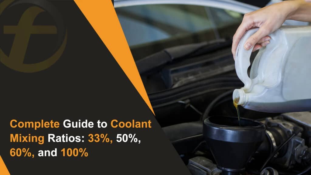 Guide to Coolant Mixing Ratios