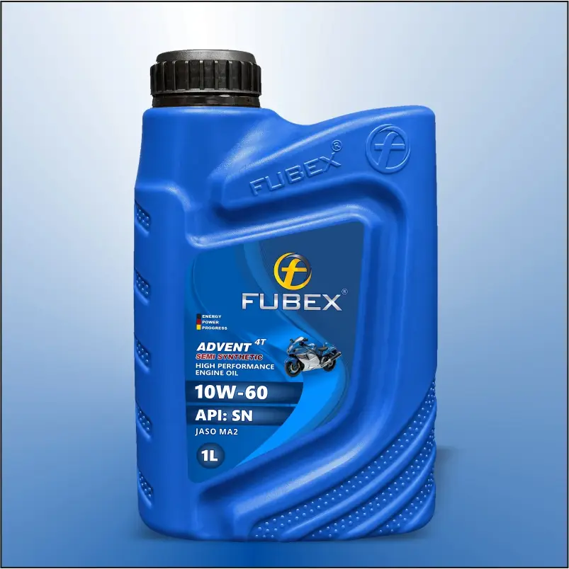 Fubex ADVENT SAE 10W-60 API: SN Semi Syn Motor Cycle Oil